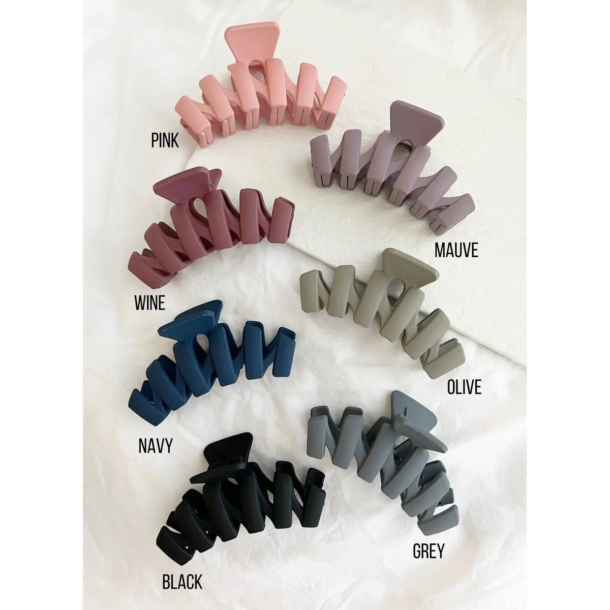 ヘアアクセサリー CLANE LES CLASSQUES CLICHY CLIP LARGE Large Hair Clip for Thick Hair, Strong Couture Claw | France