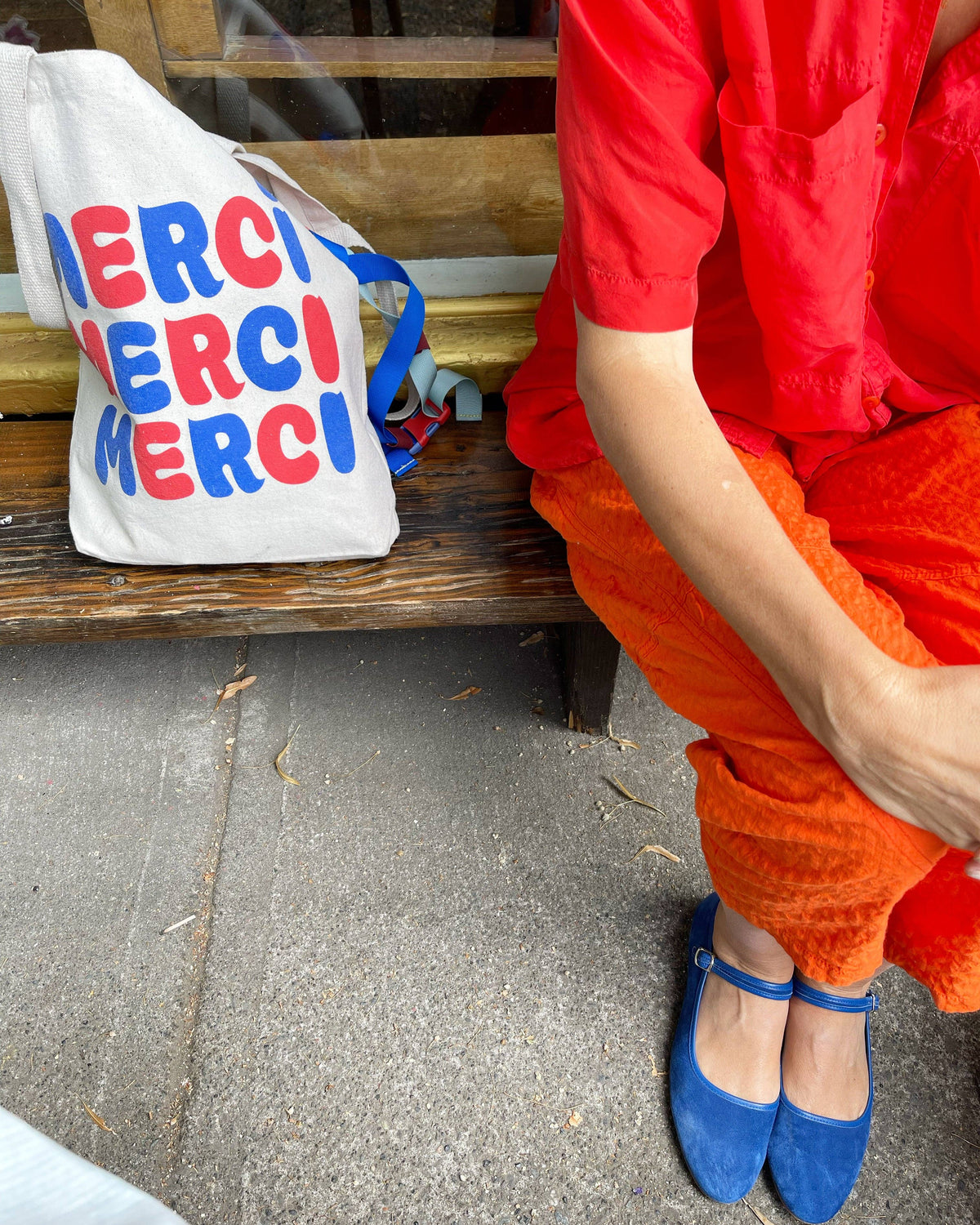 Merci Merci Merci Tote Bag | The Land of Salt