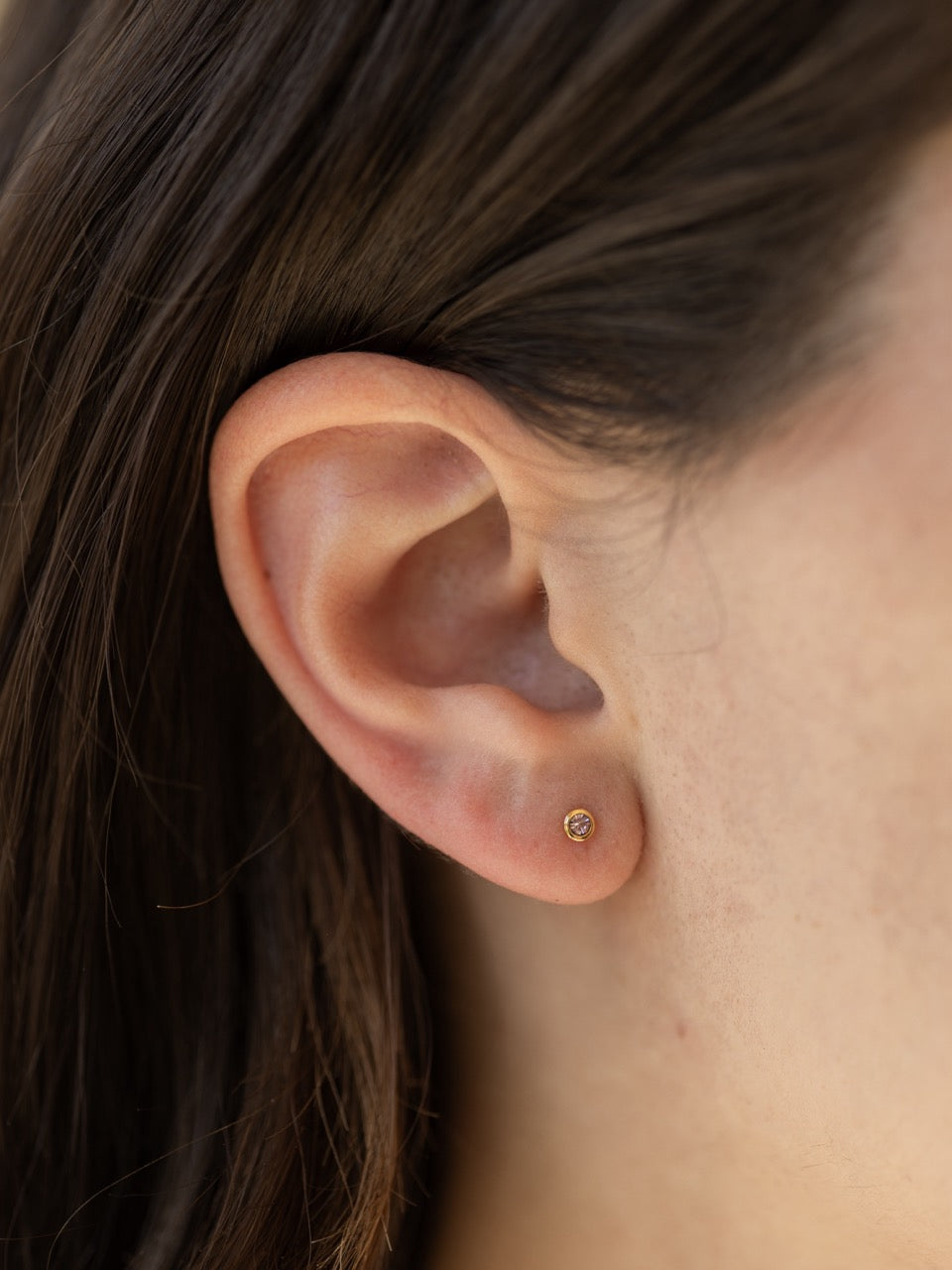 Birthstone Stud Earring Choose Your Stone March