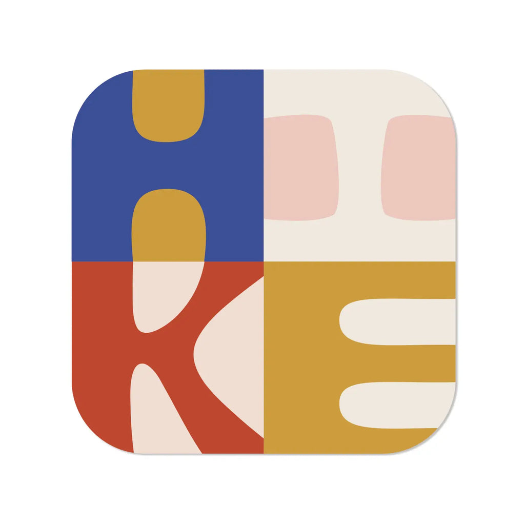 Hike Square Vinyl Sticker - Brand Colors