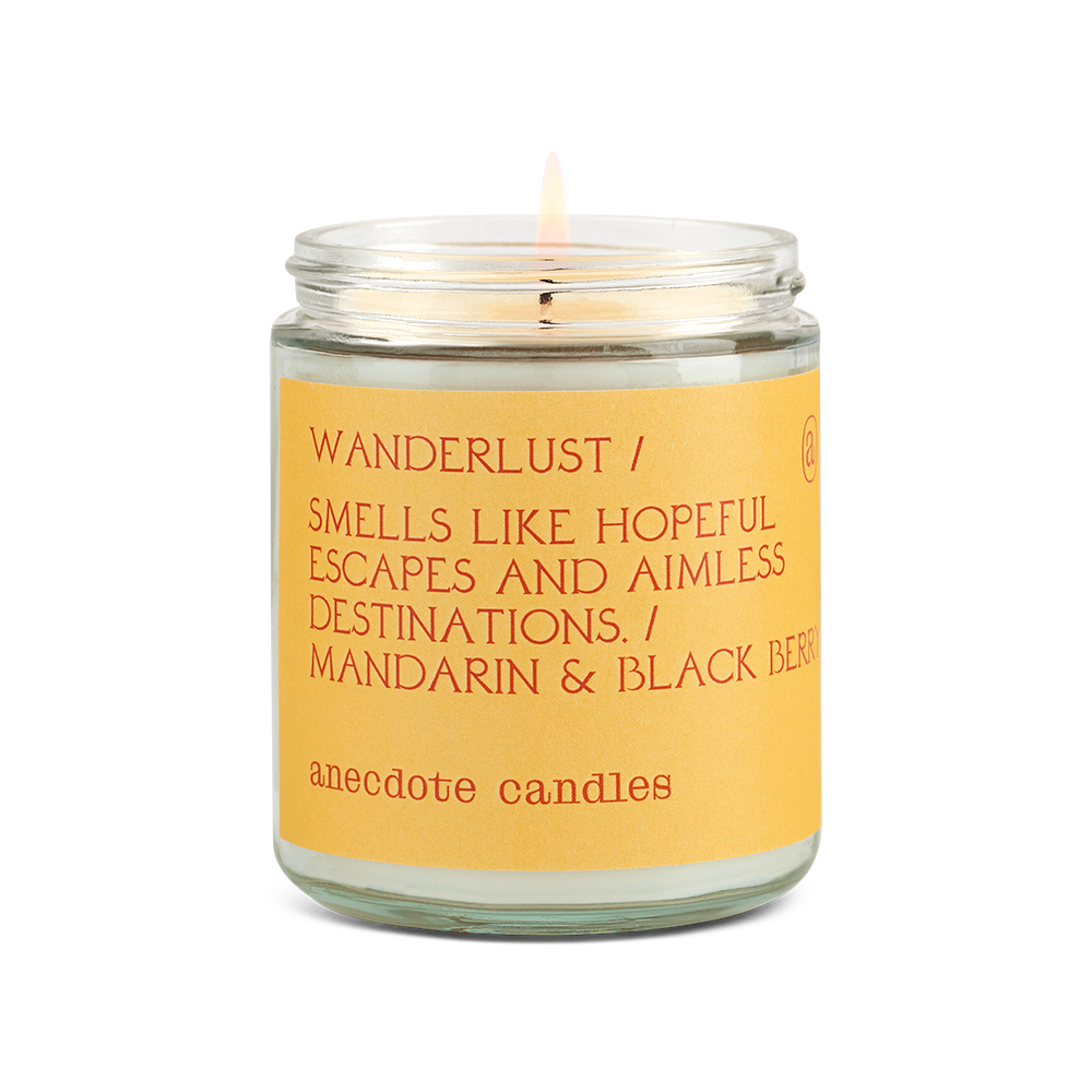 Wanderlust Candle (Mandarin & Black Berry) Candle