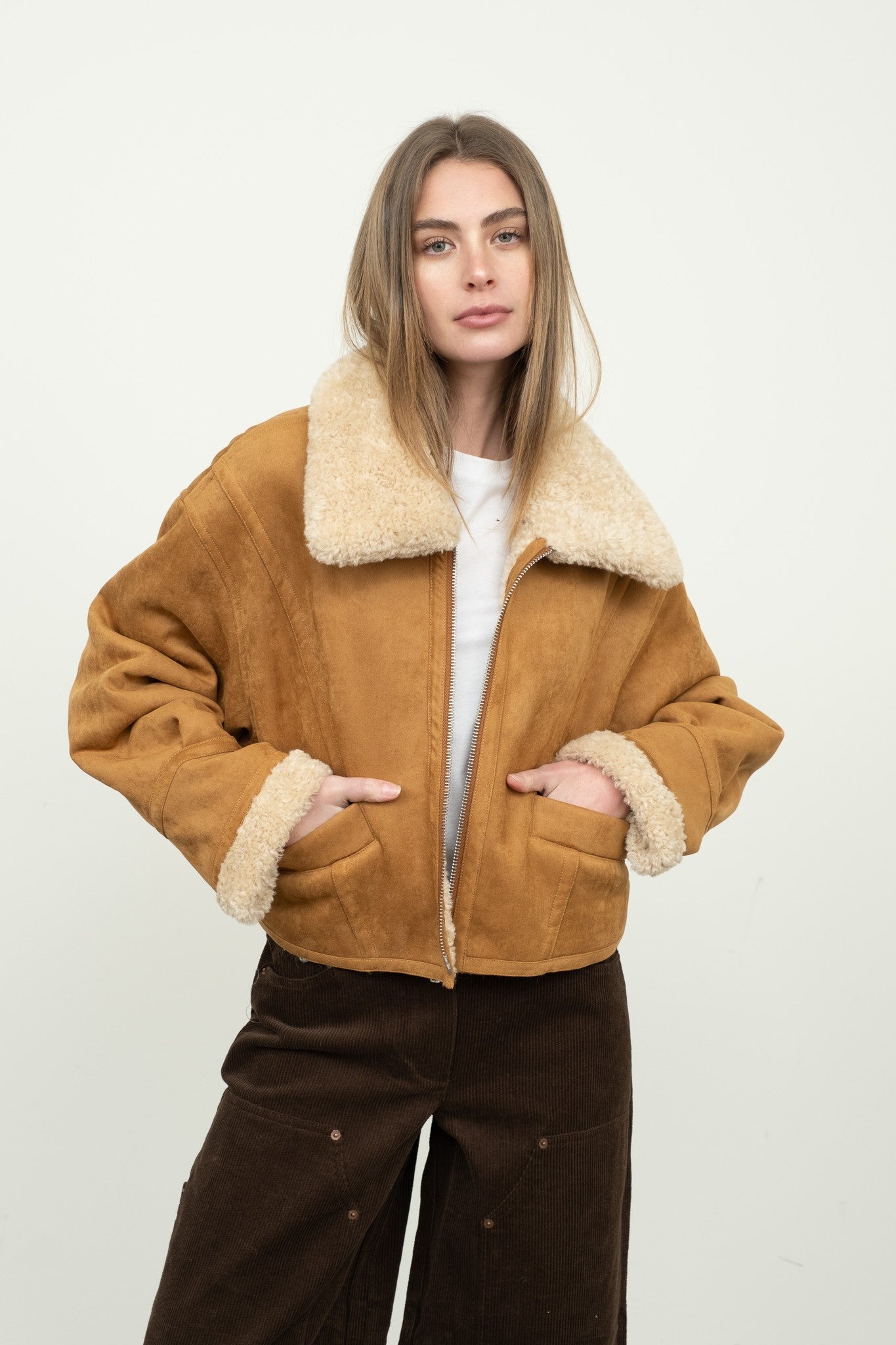 Dax Shearling Jacket | The Land of Salt