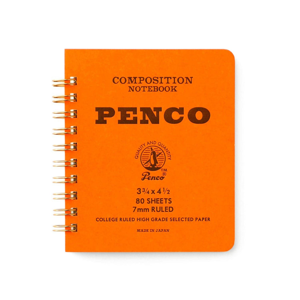 Orange Coil Notebook | The Land of Salt