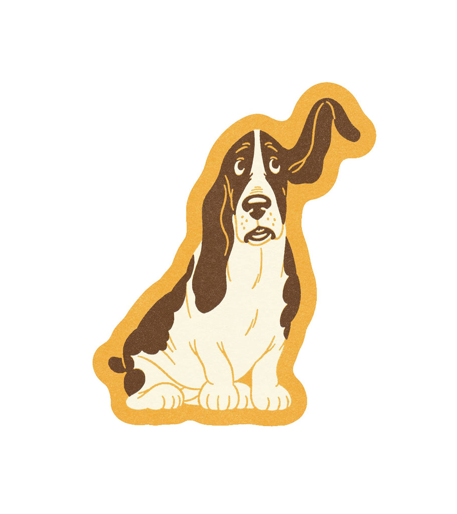 Basset Hound Sticker | The Land of Salt