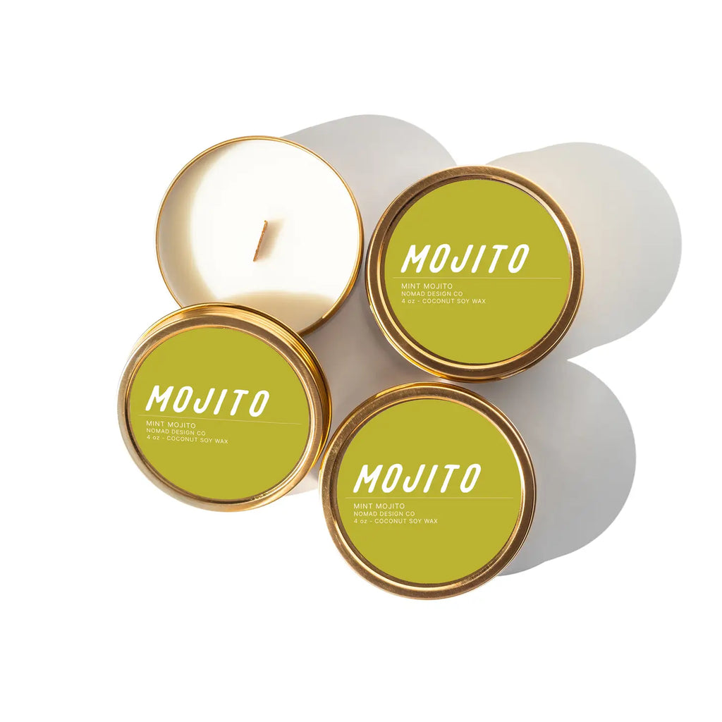 Mojito Travel Tin Candle