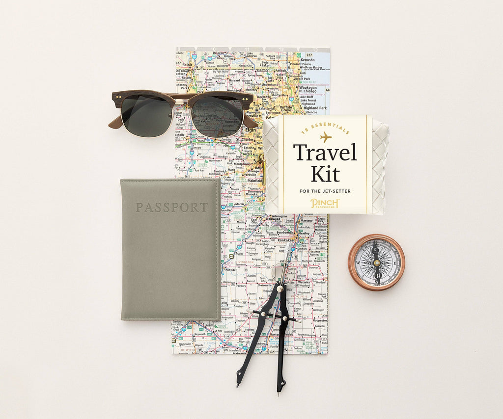 Pattern Texture Travel Kit Woven Travel Kit: Lavender | The Land of Salt
