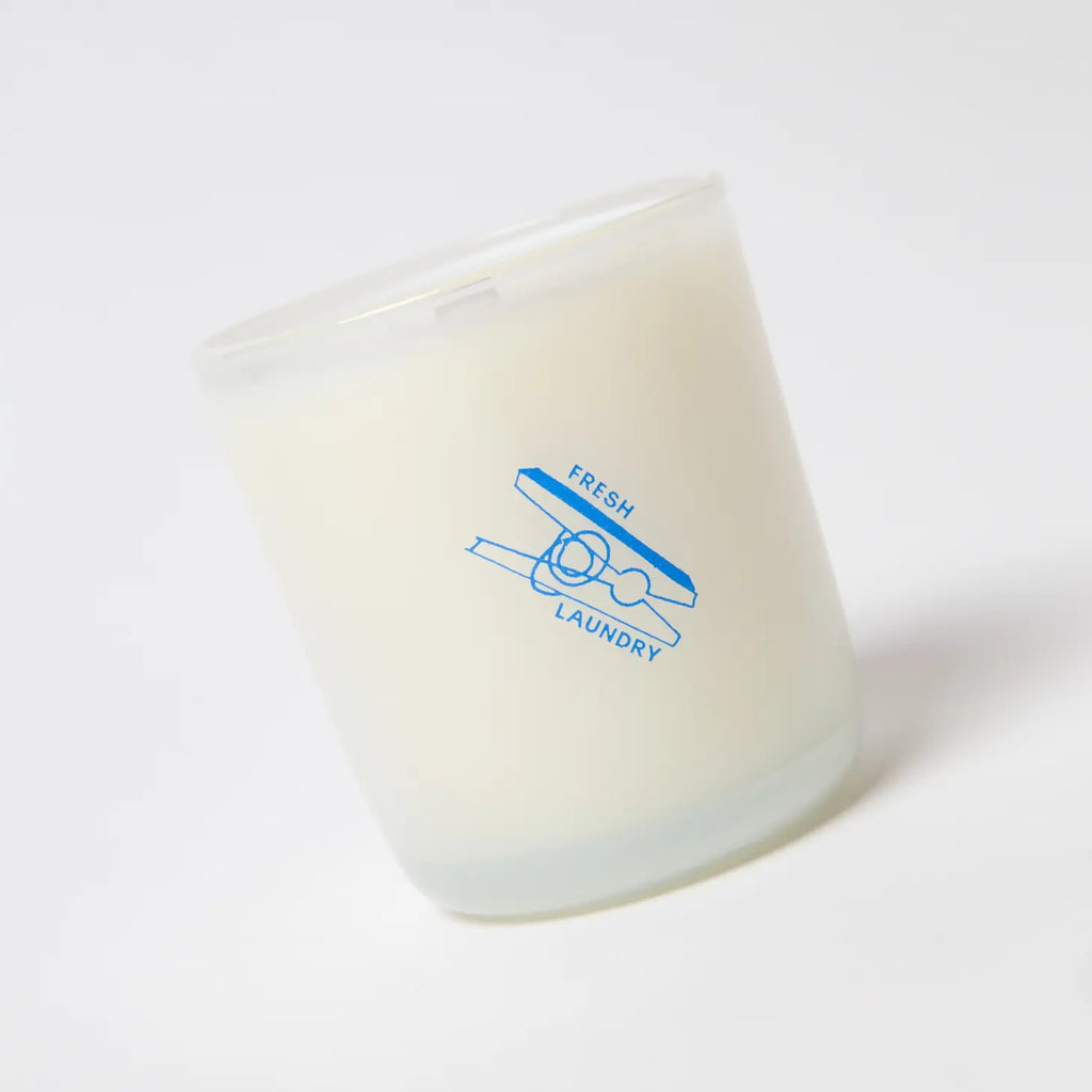 Milk Jar- Fresh Laundry candle
