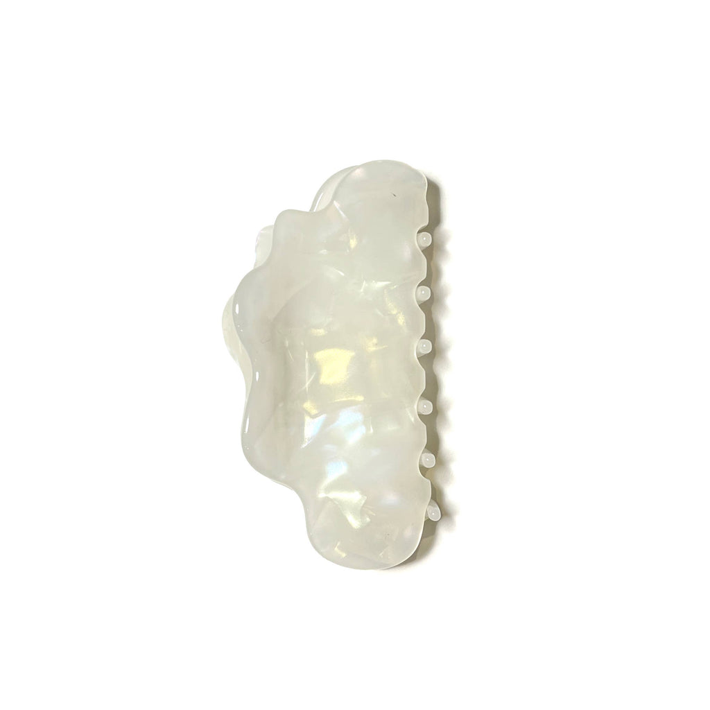 Eco-Friendly White Cloud Claw Clip