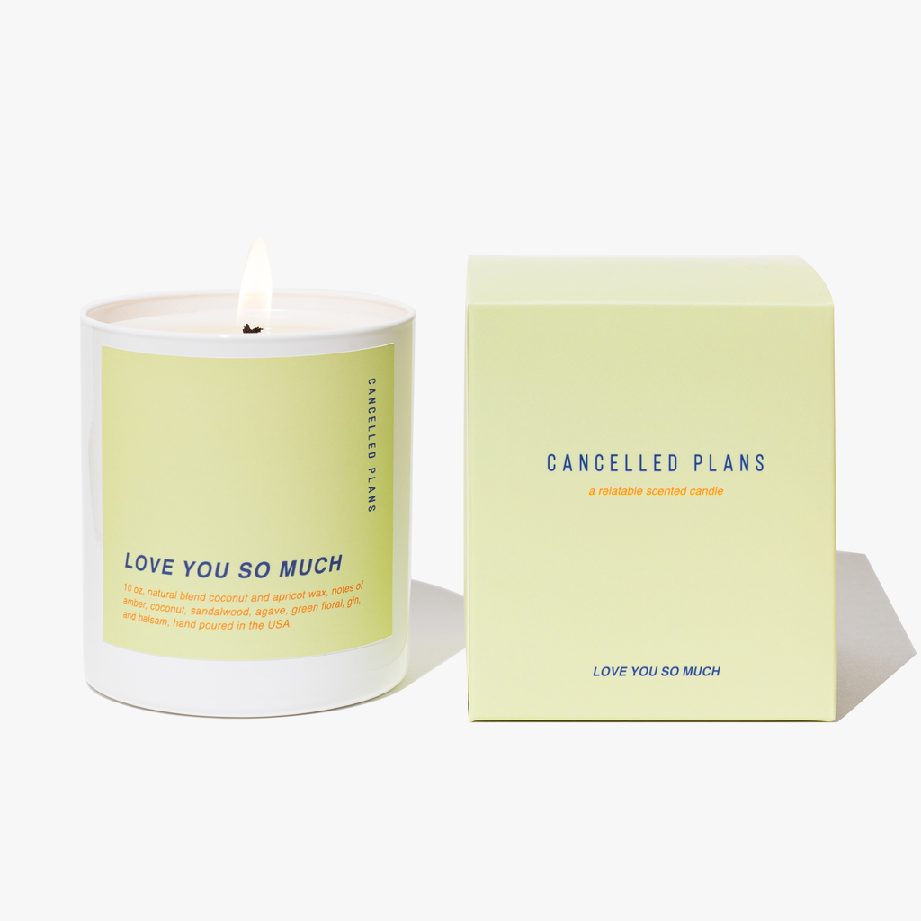 Love You So Much Candle