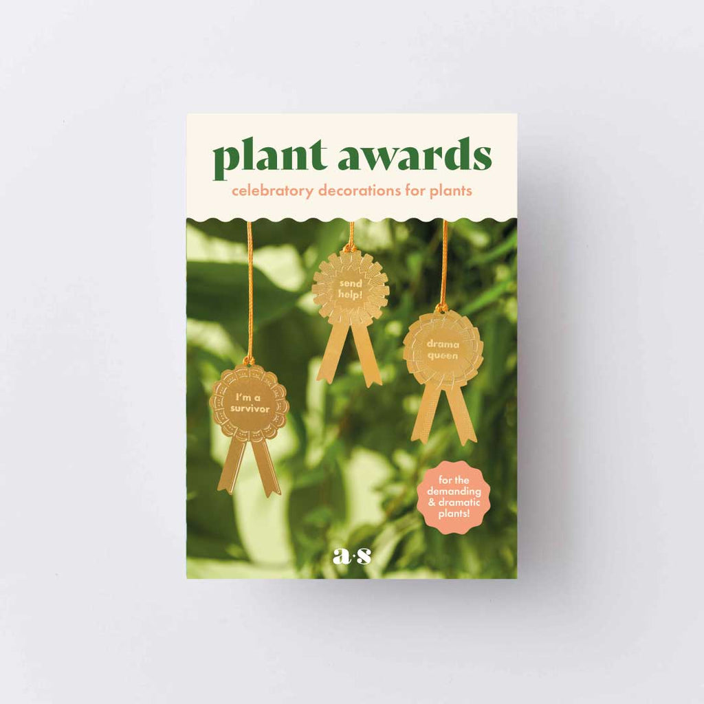 Plant Award Set of 3 - Survivor, Send Help, Drama Queen
