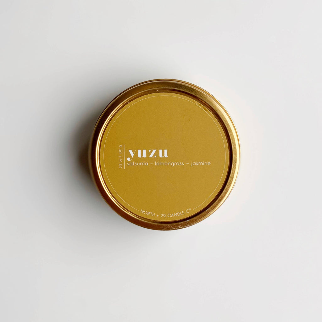 Yuzu Travel Candle