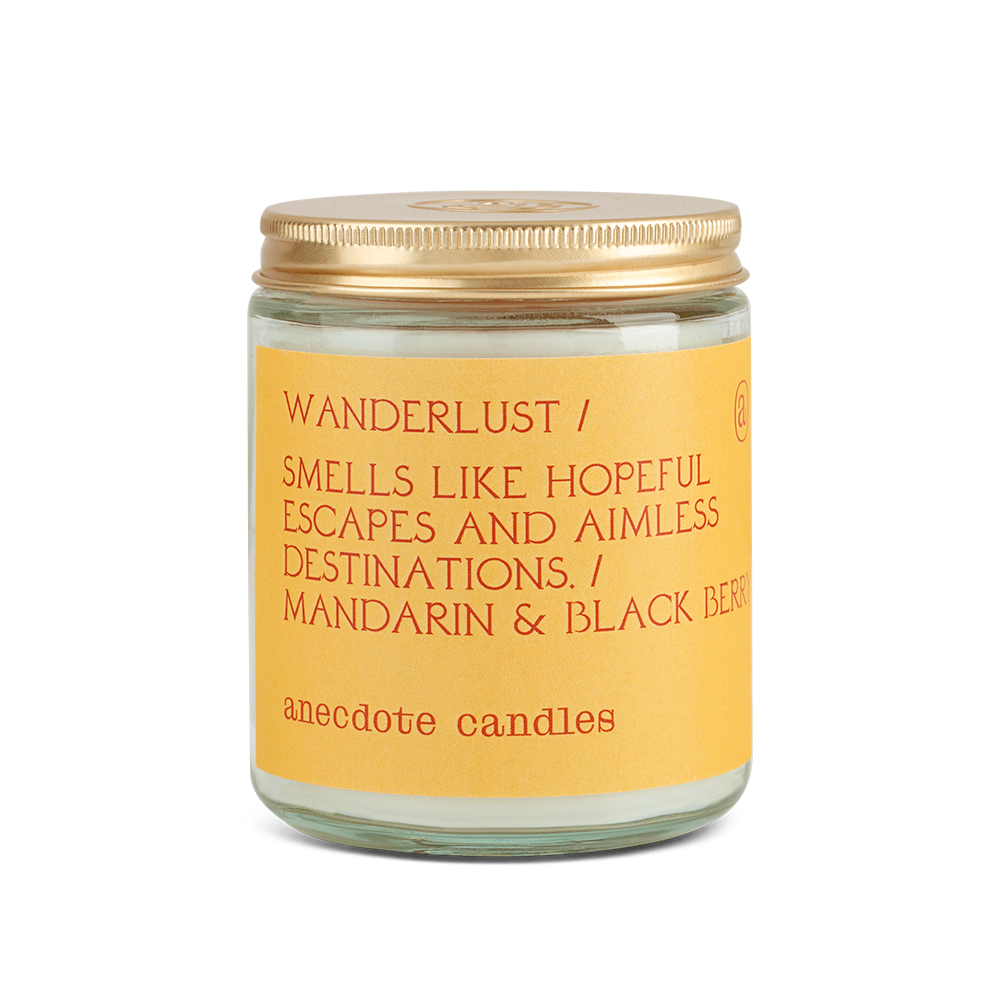 Wanderlust Candle (Mandarin & Black Berry) Candle